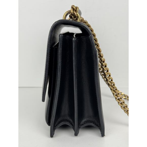 Saint Laurent Sunset Medium Monogram Bag in Black Calfskin B-9 - Picture 3 of 16